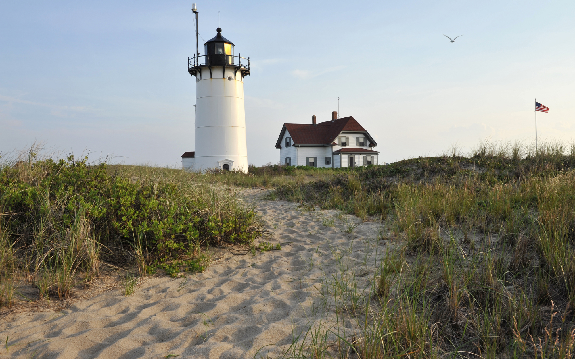 Light house in Cape Cod, Massachusetts