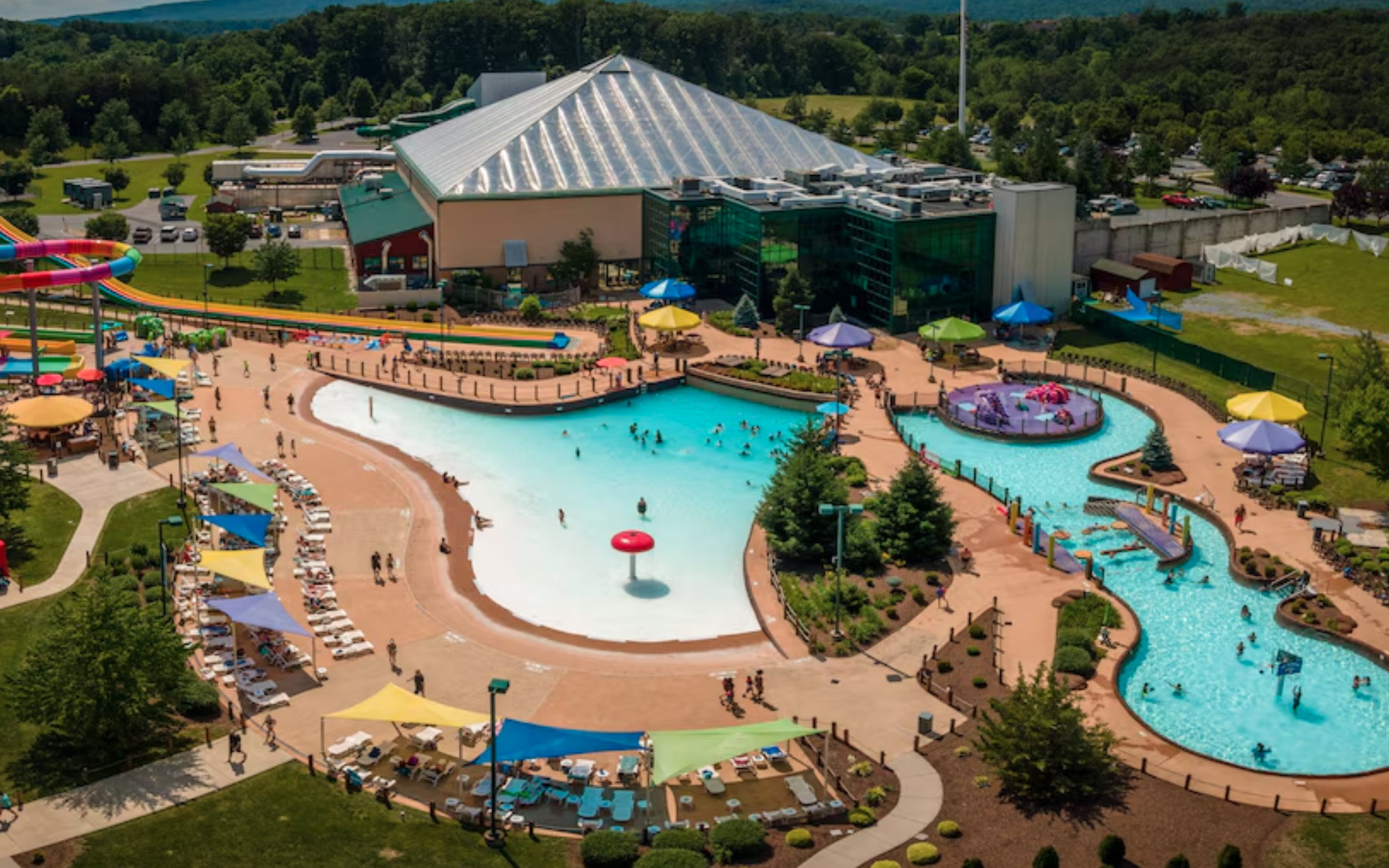 Massanutten Resort pool in Virginia