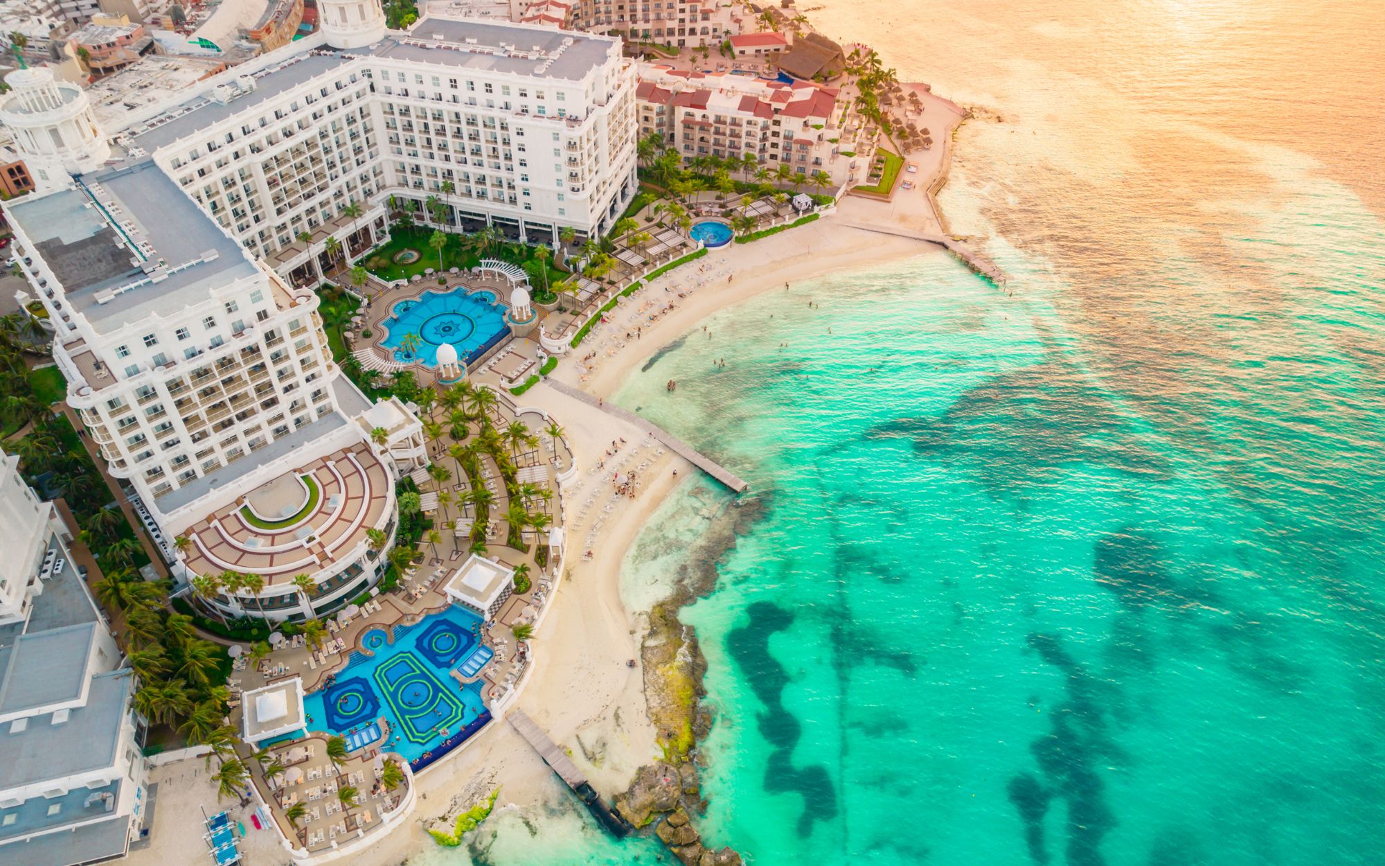 Beach resort in Mexico