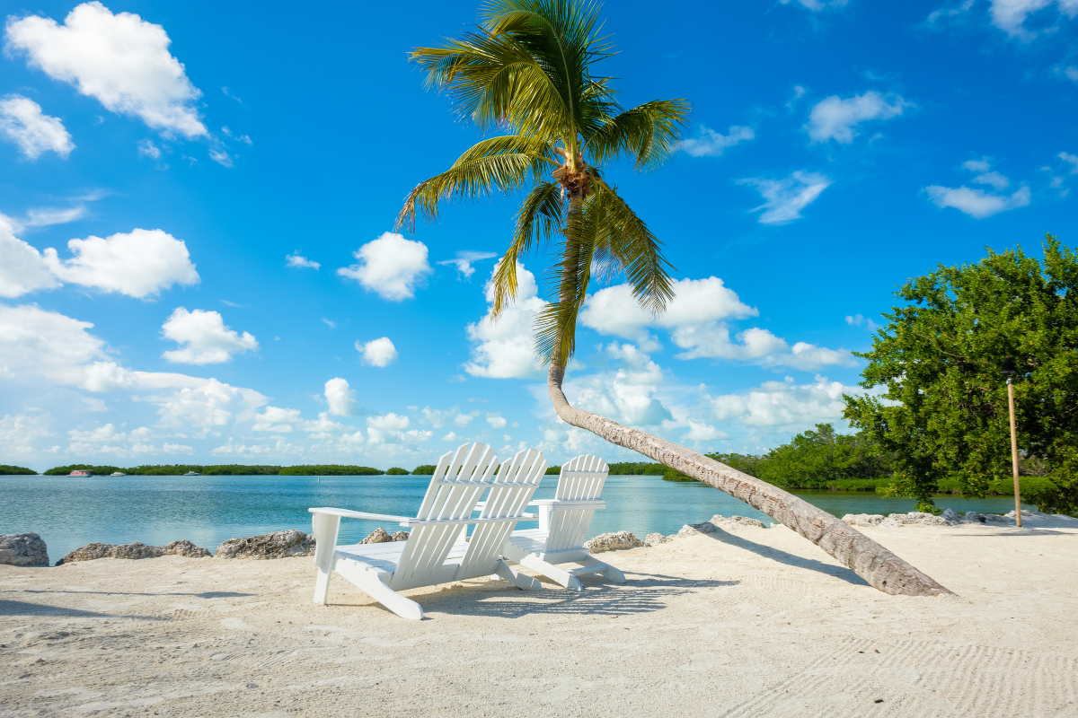 Scenic outlook on Key West road trip