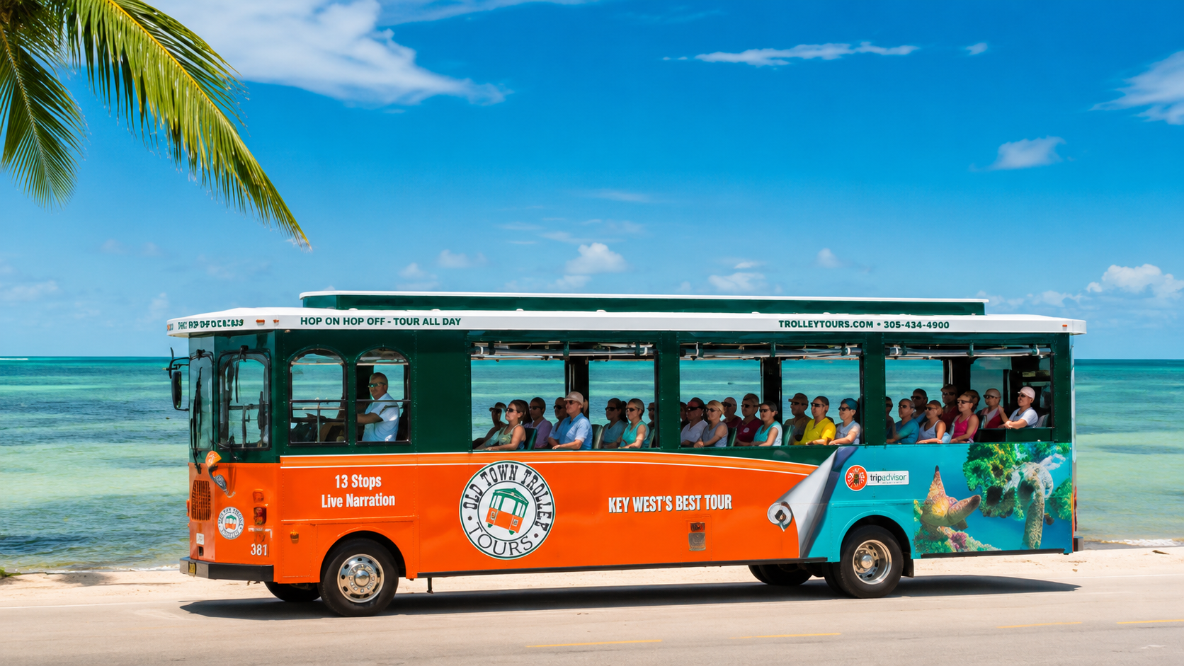 Trolly in Key West