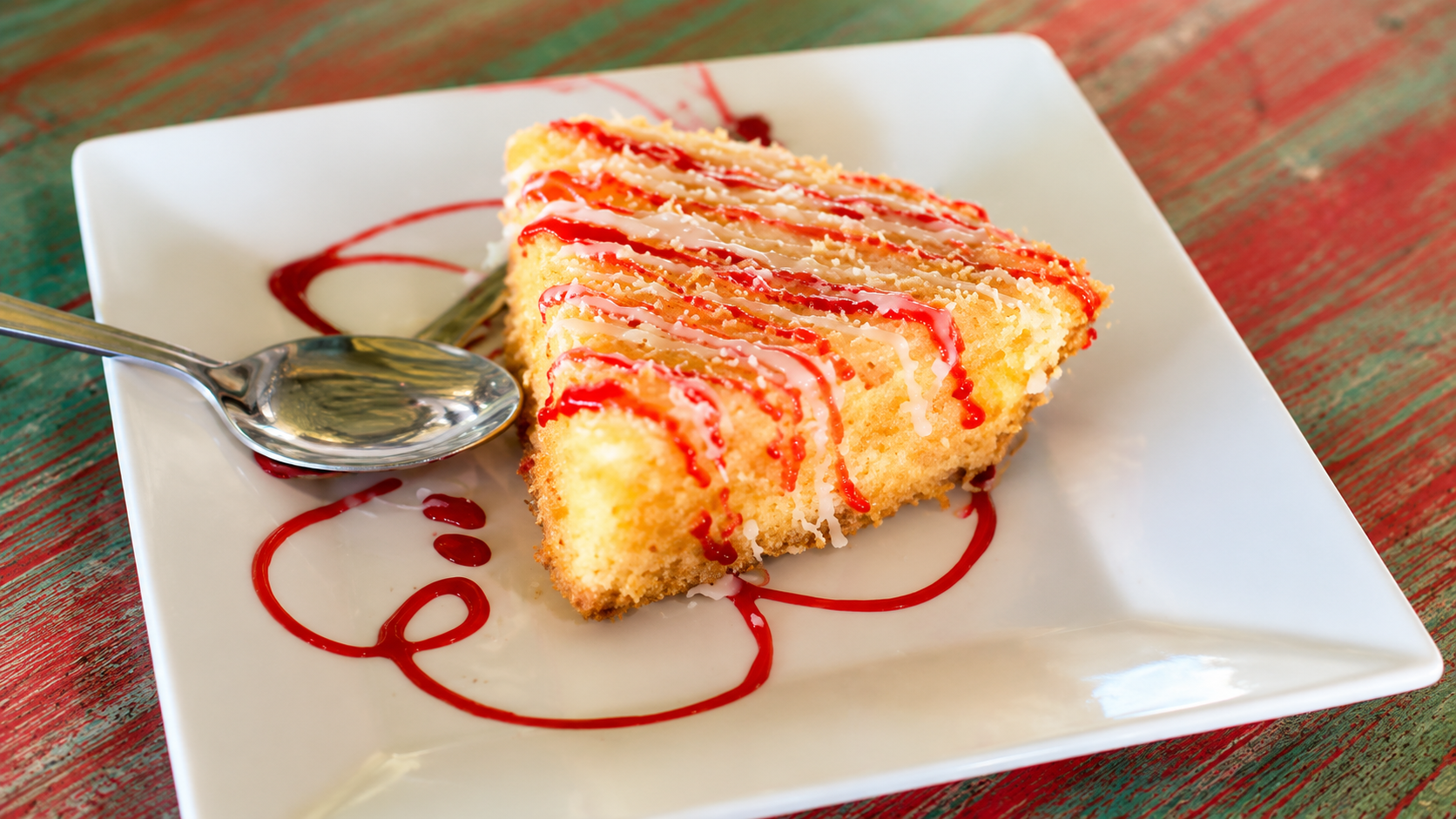 Porky's Bayside Marina's fried key lime pie.