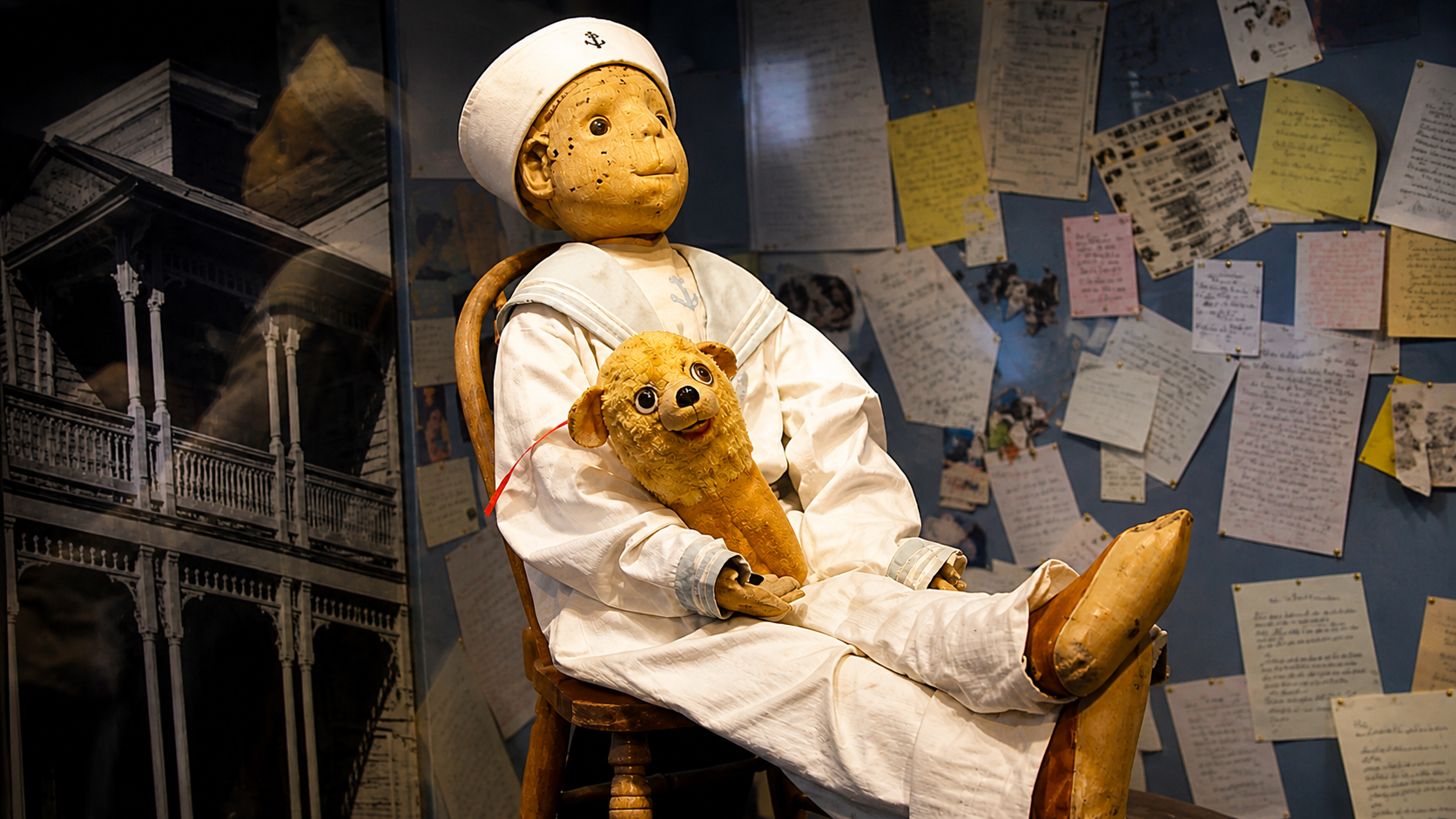 Robert the Doll at Fort East Martello Museum