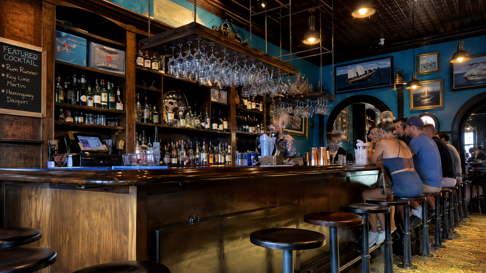 The Roost off Fleming st. in Key West