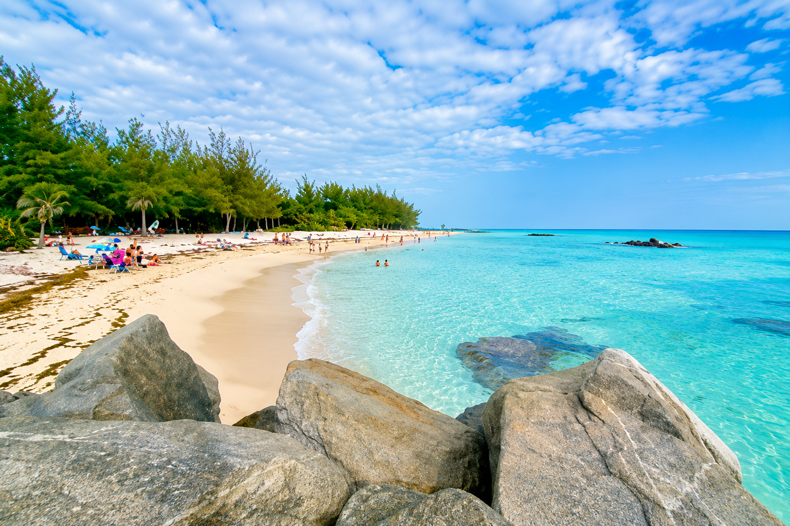 Local beach in Key West