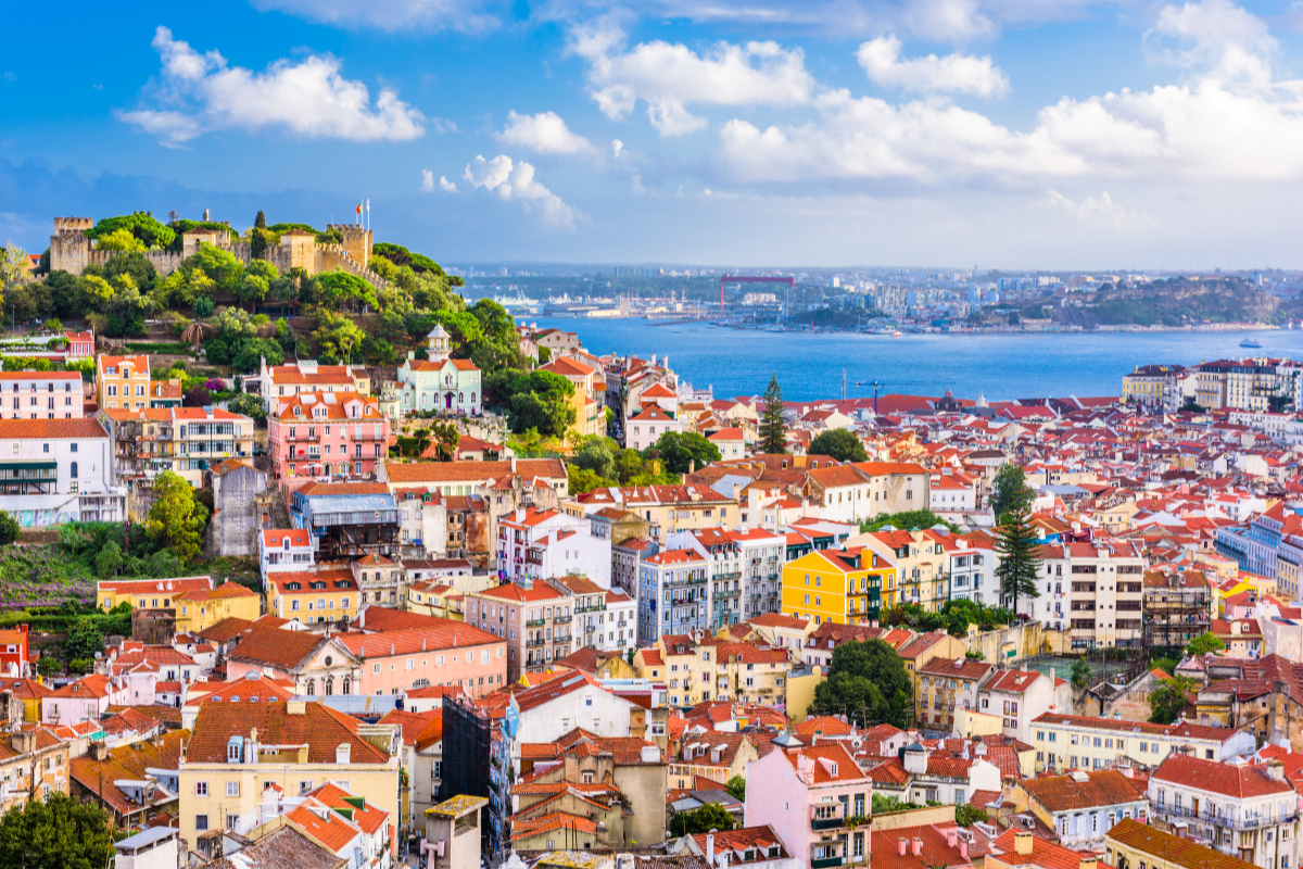Lisbon Portugal city view