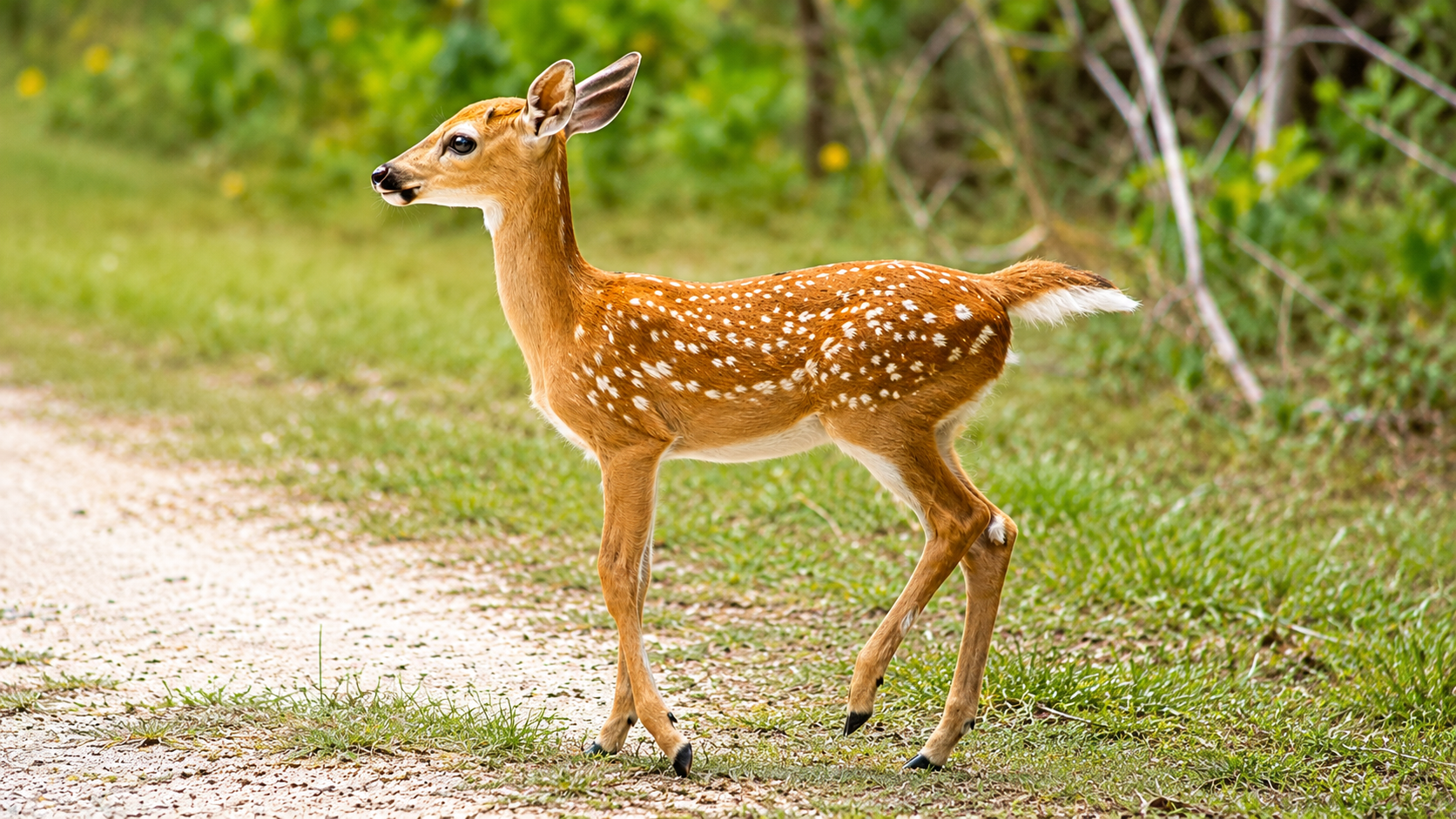 Key Deer in the lower Keys just north of Key West