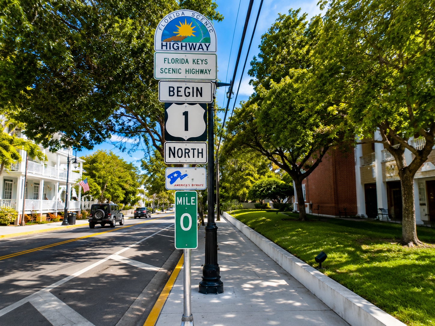 Mile Marker Zero in Key West Florida