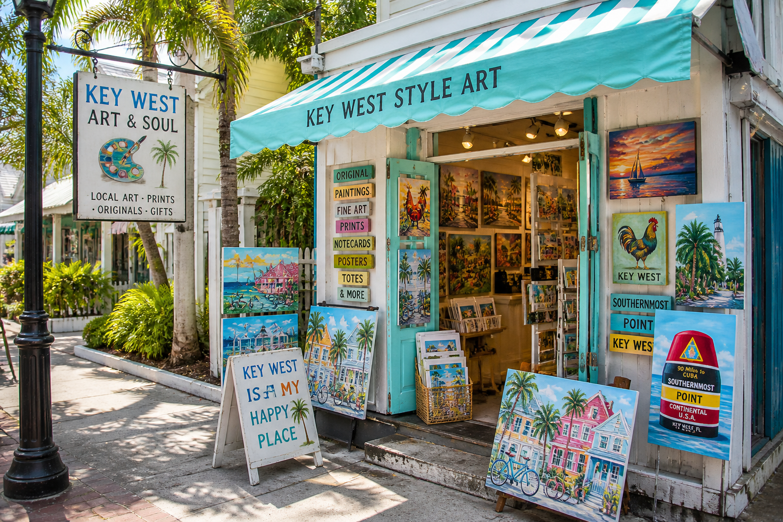 Art gallery in key west