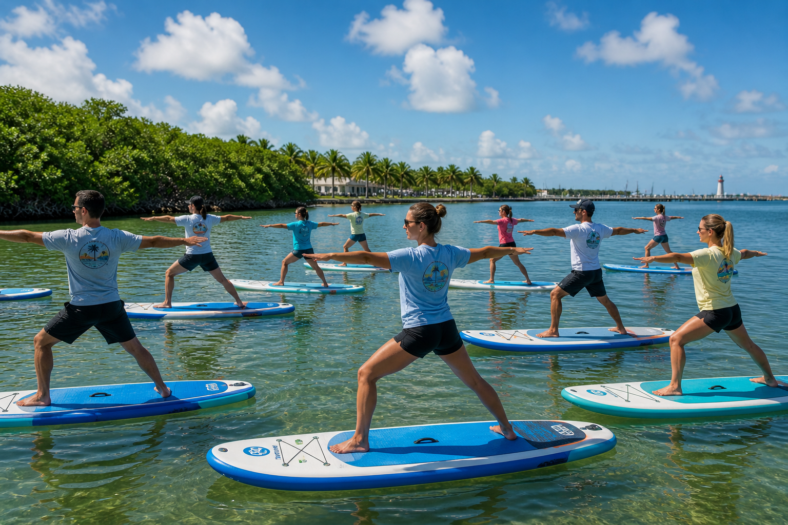 SUP Yoga Classes on the Water