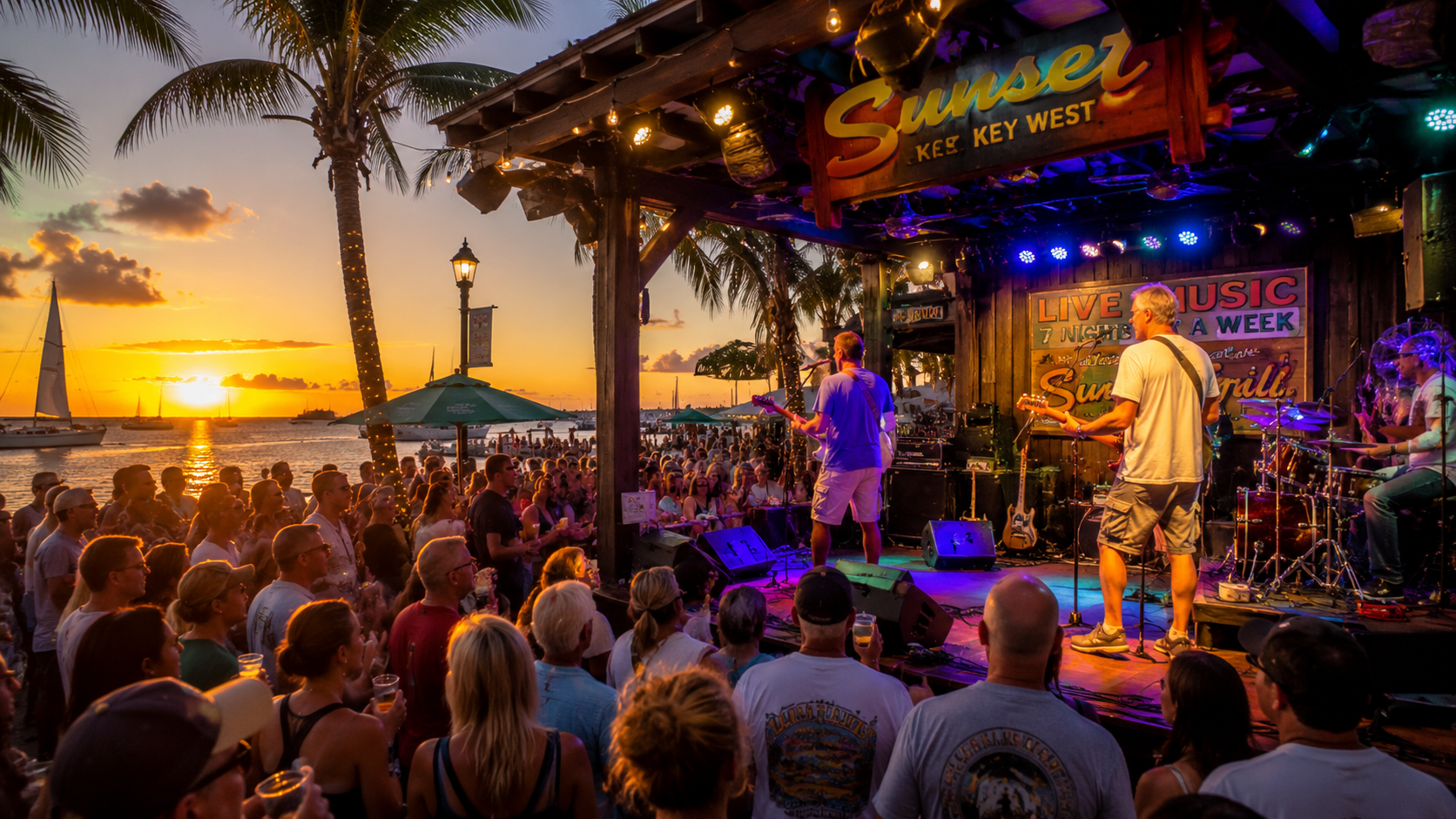 Live music is just around every corner in Key West