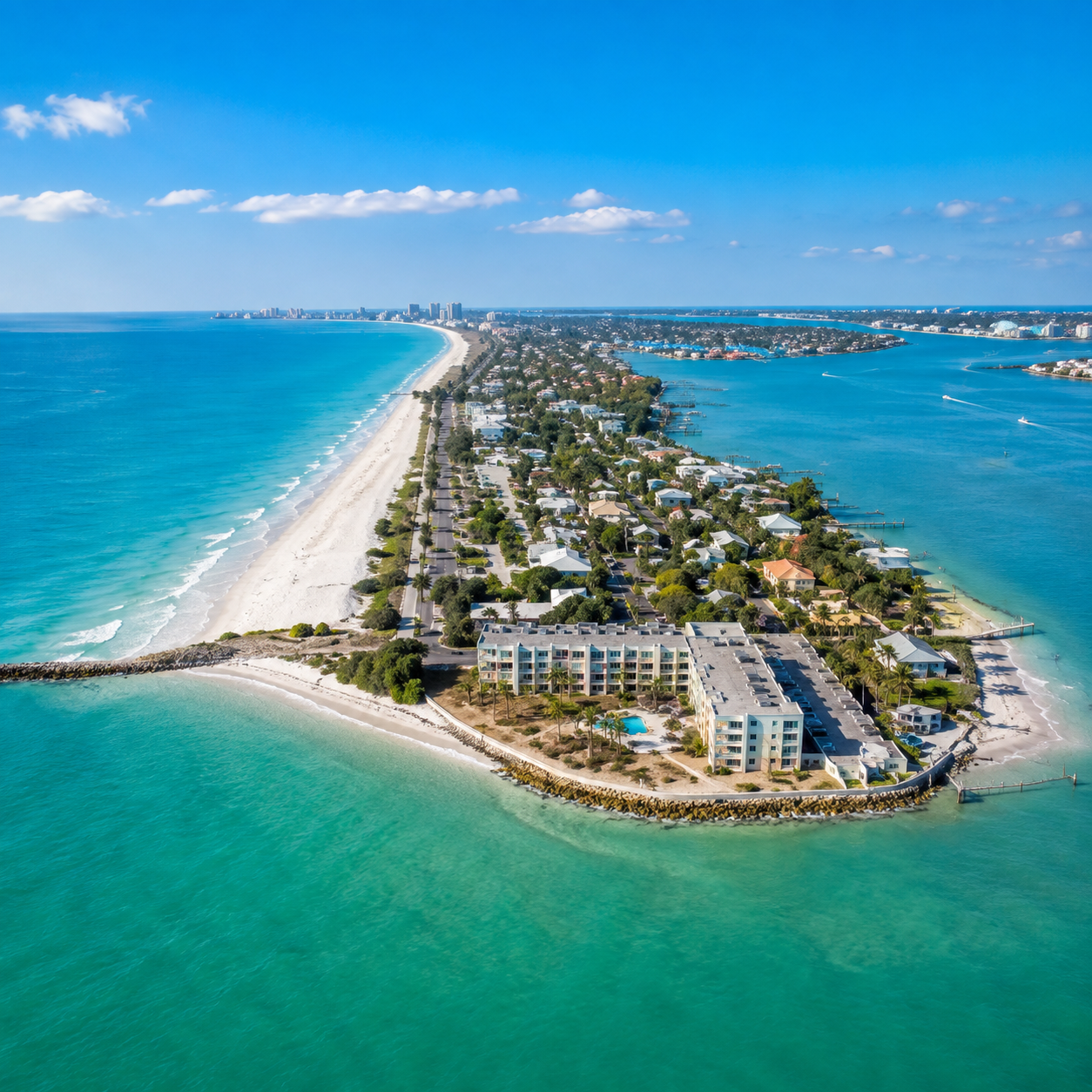 St Pete Beach at sunset