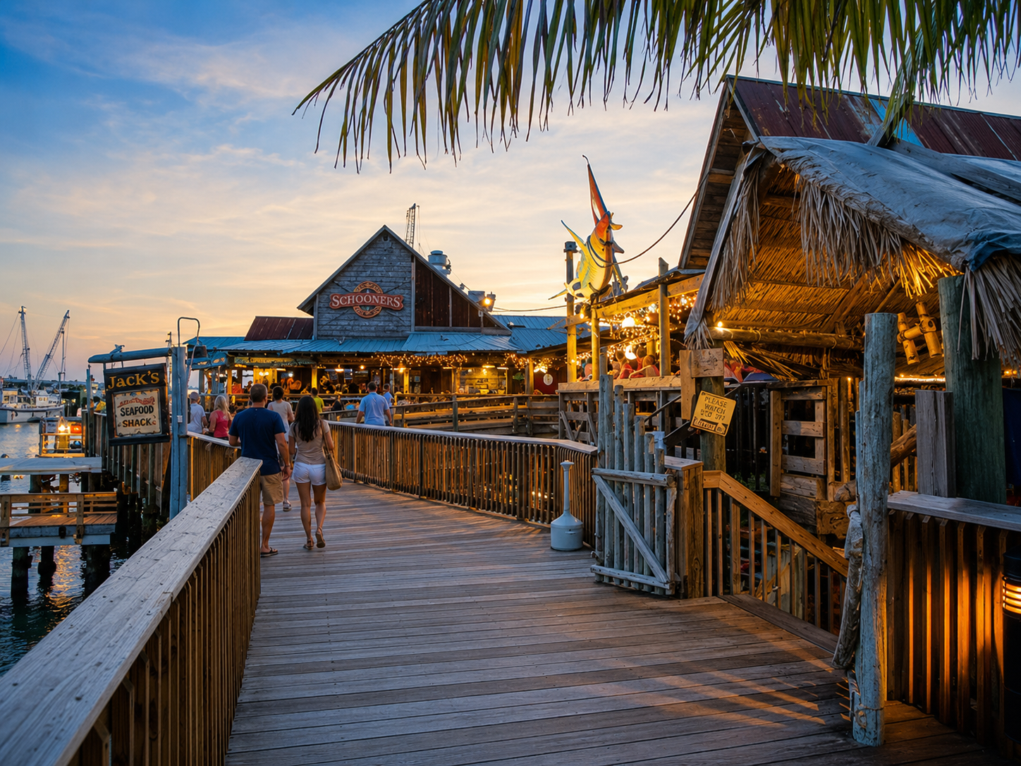 John's Pass Village in St Pete Beach