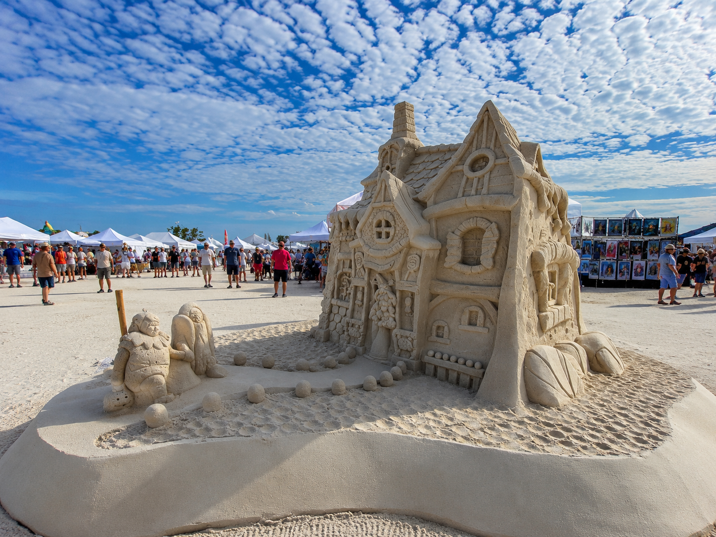 Sanding Ovations Sand Sculpture Competition in St Pete Beach