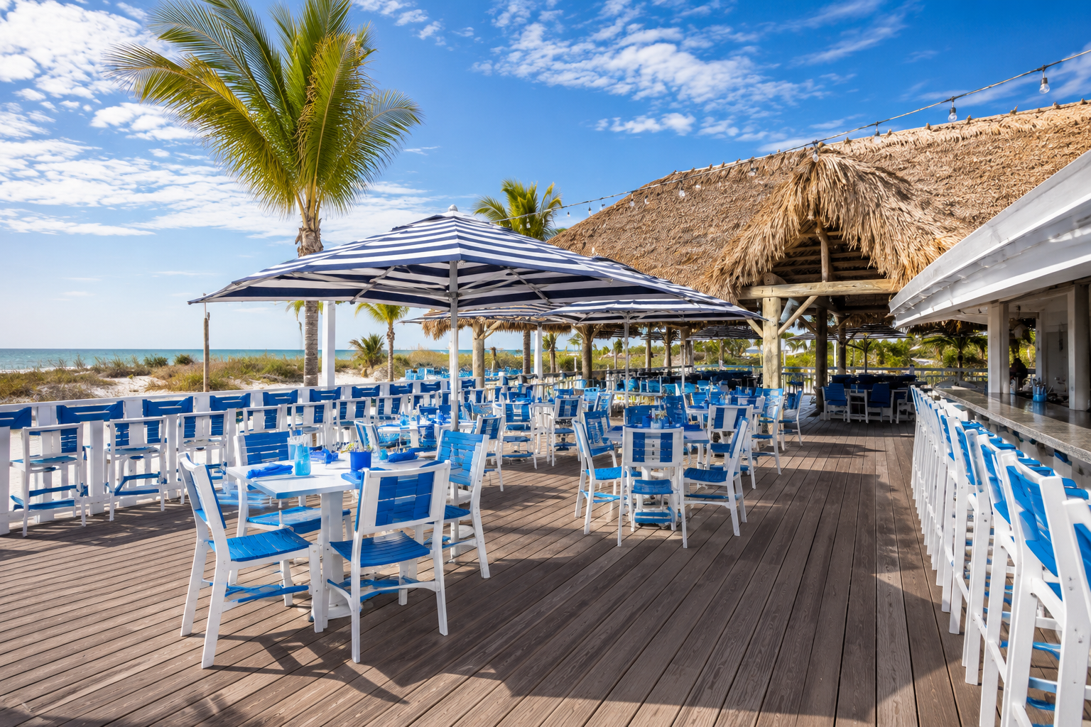 Outdoor dinning in Destin FL