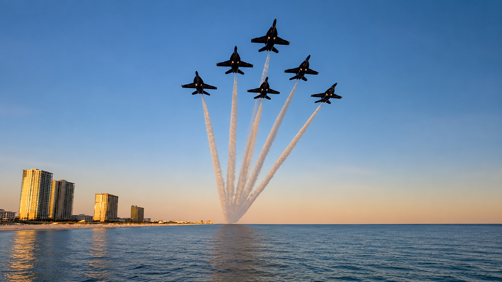 Blue Angles near Destin Florida