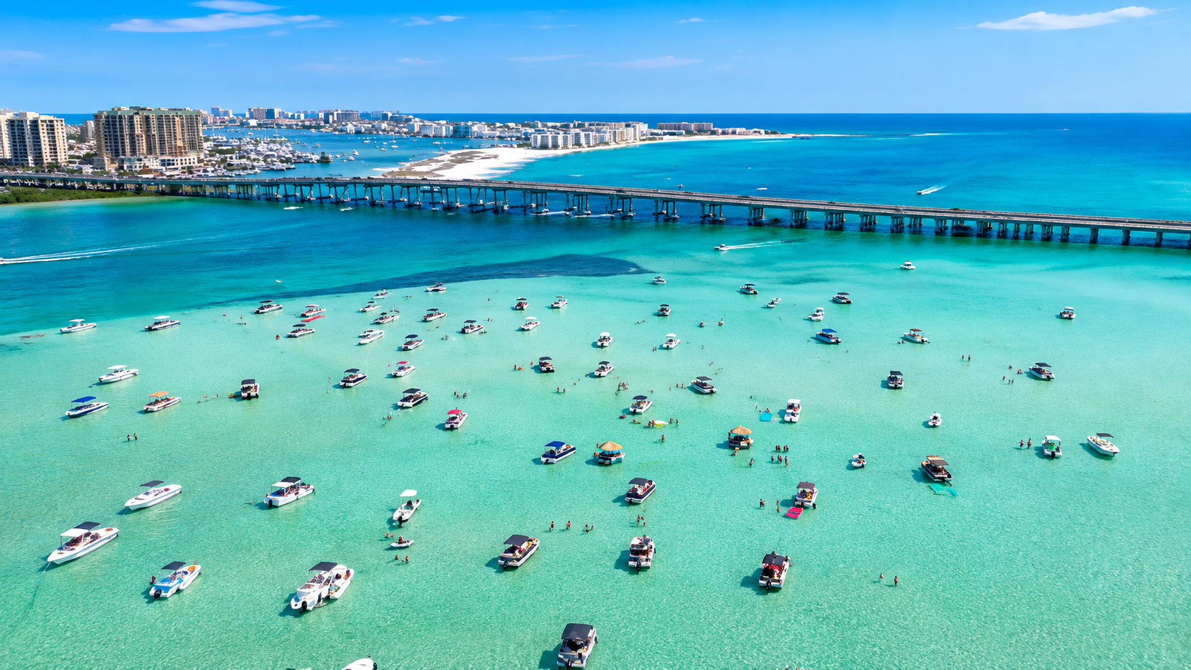 Crab island in Destin FL