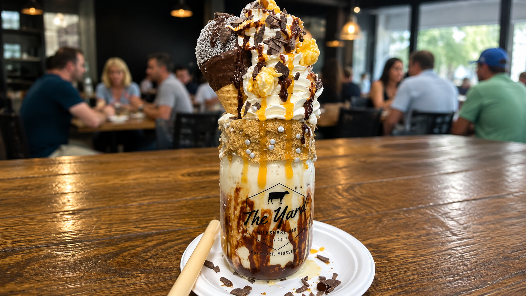 The Yard Ice Cream shop in Gulf Shores