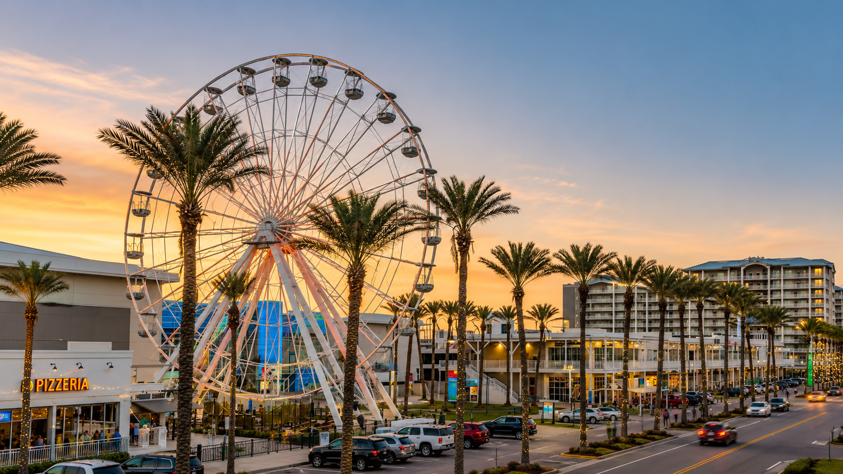 Giant Ferris Wheel at the Wharf
