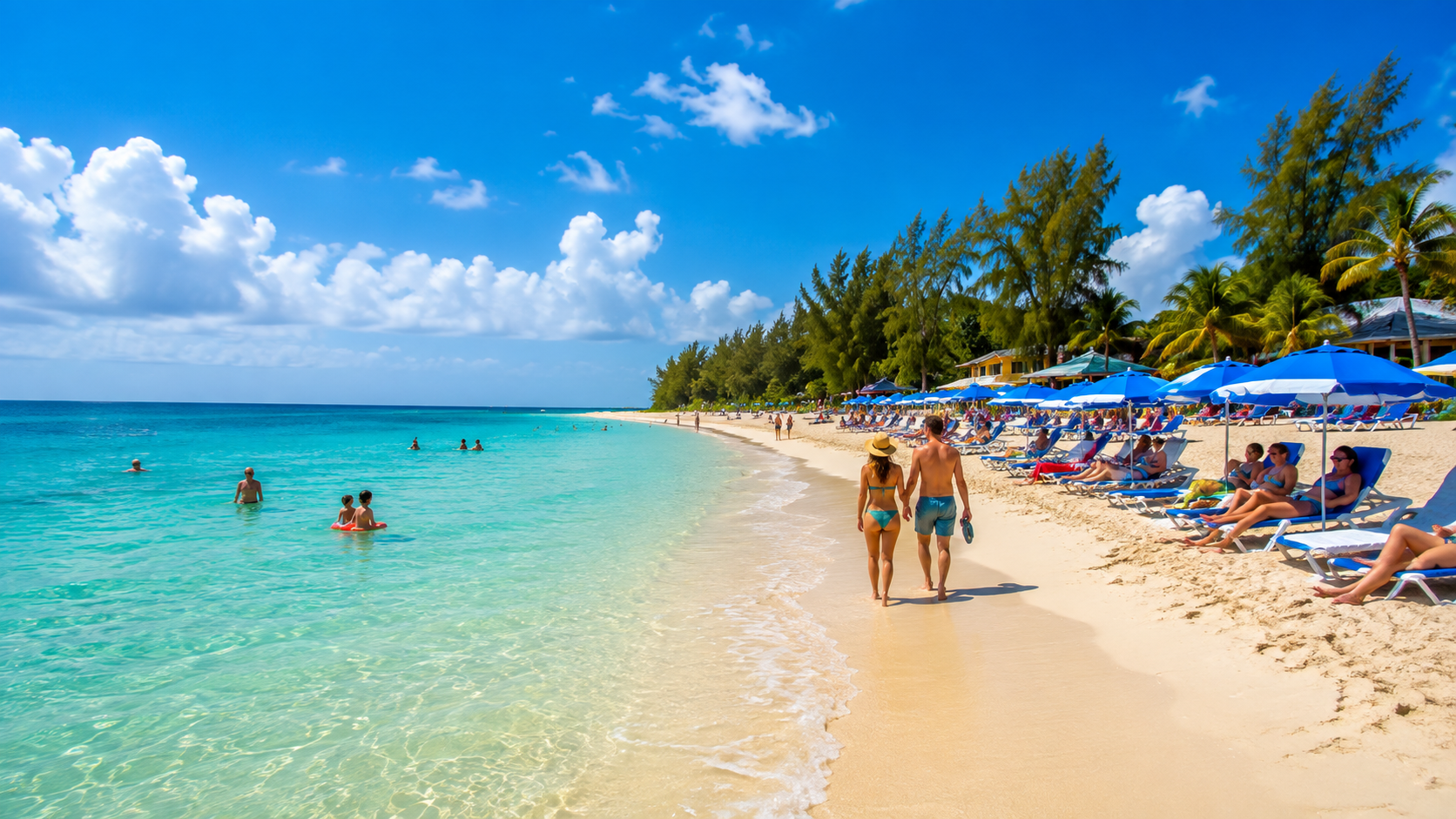 Beach in the bahamas