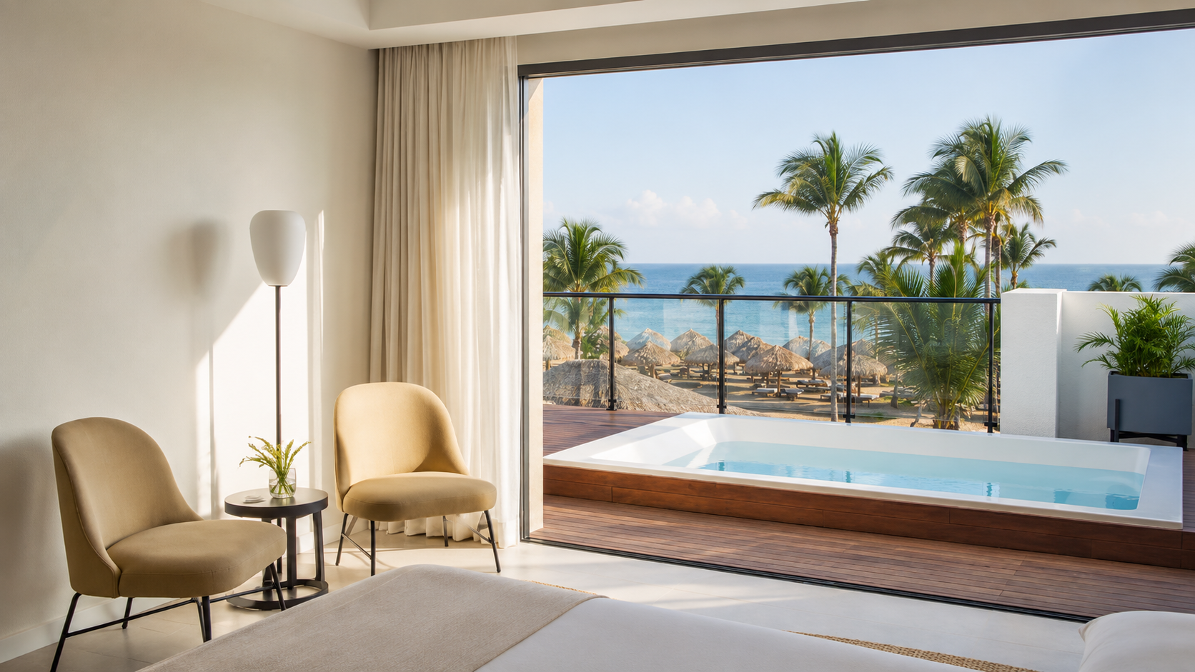Suite with private pool
