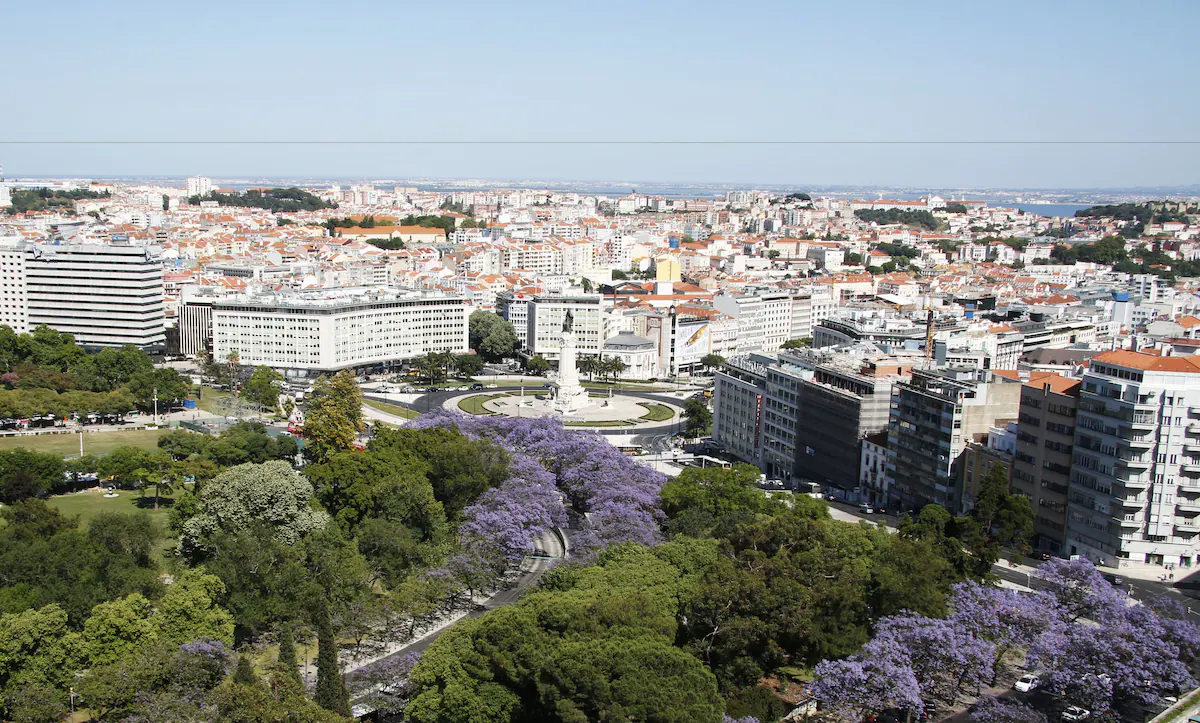 View of Eduardo VII Park