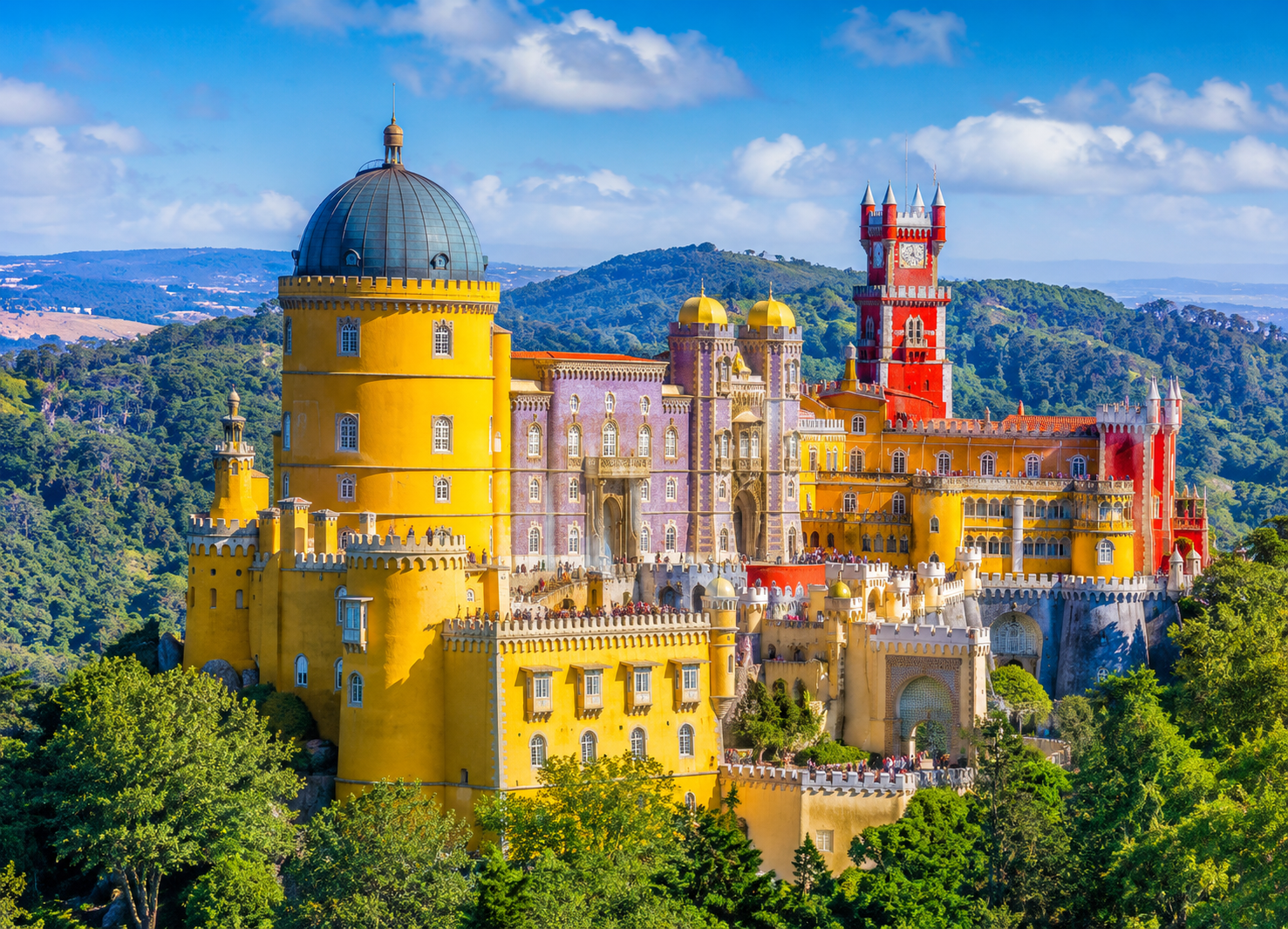 Pena Palace and Sintra