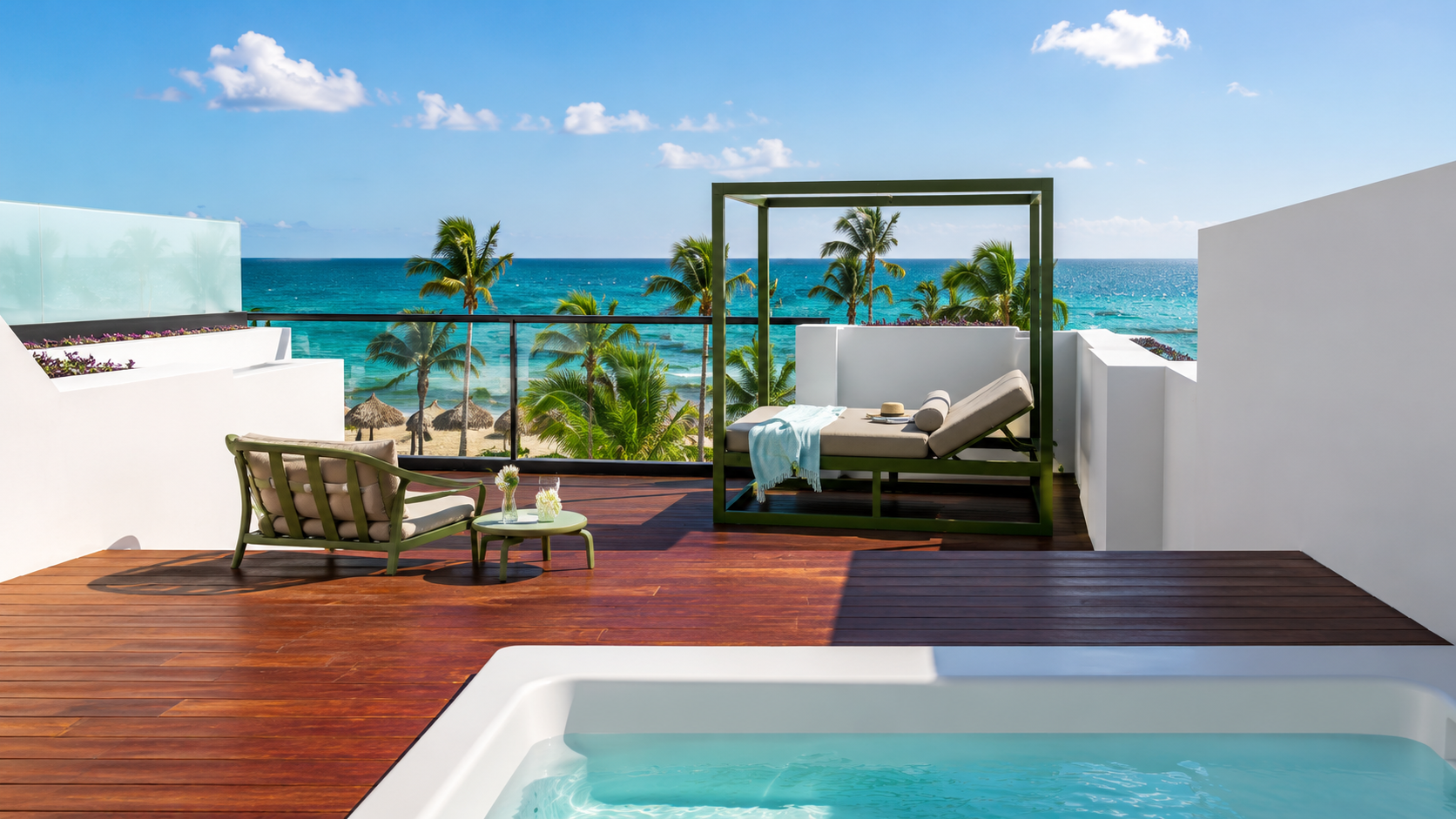 Suite with private deck