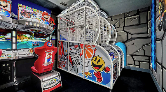 Kids game room