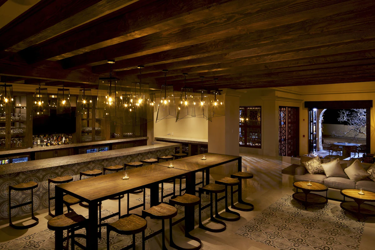 Hotel bar and lounge