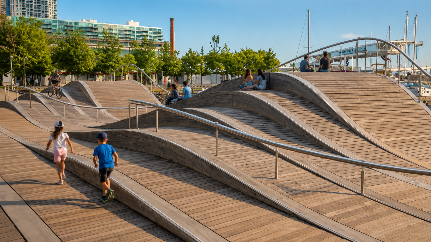 Harbourfront walk