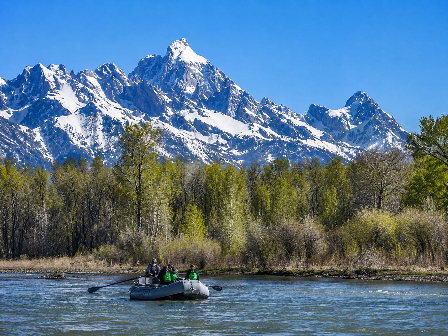 Scenic Snake River float