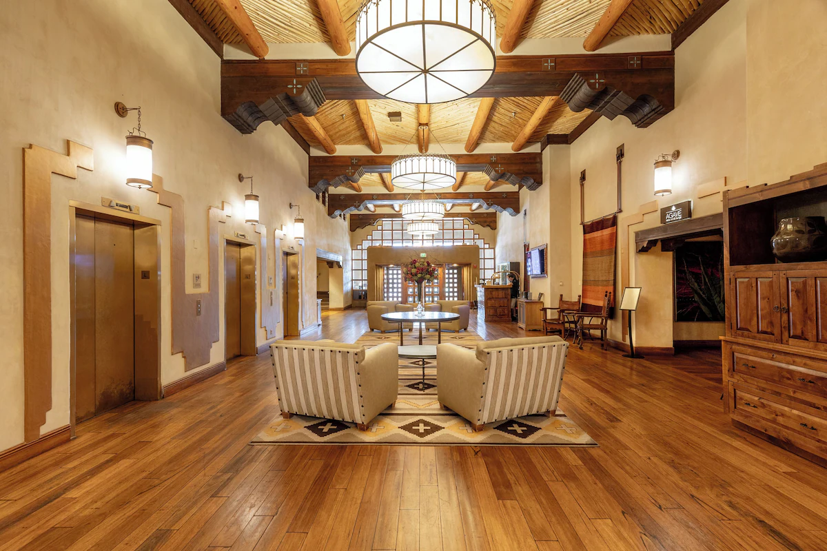 Hotel lobby