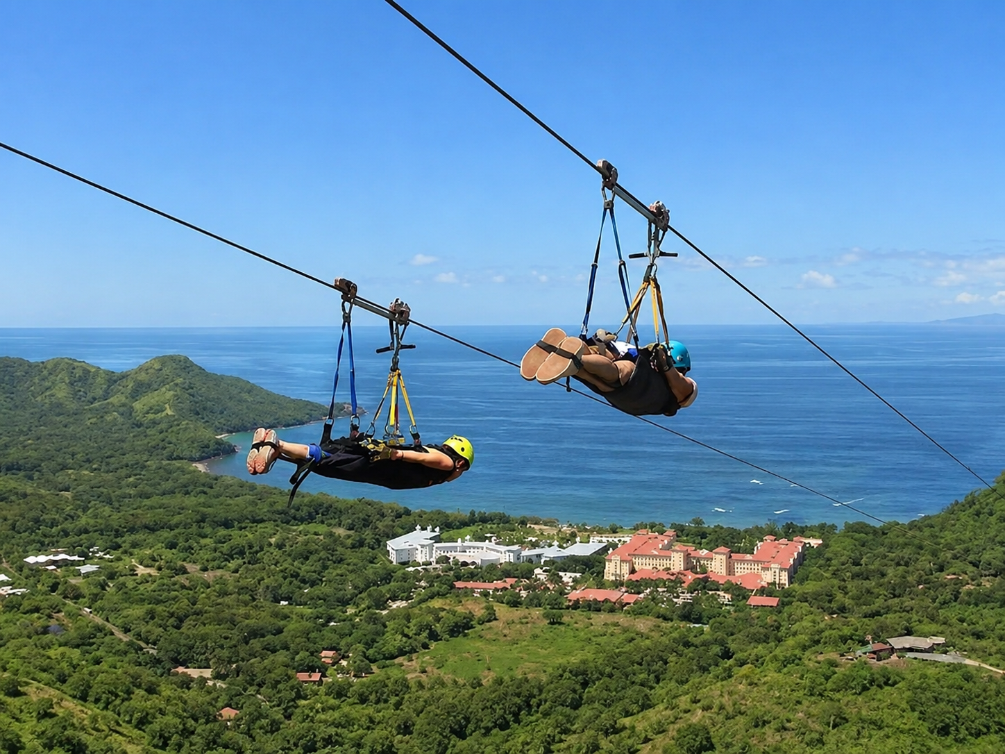 Diamante Eco Adventure Park ziplining