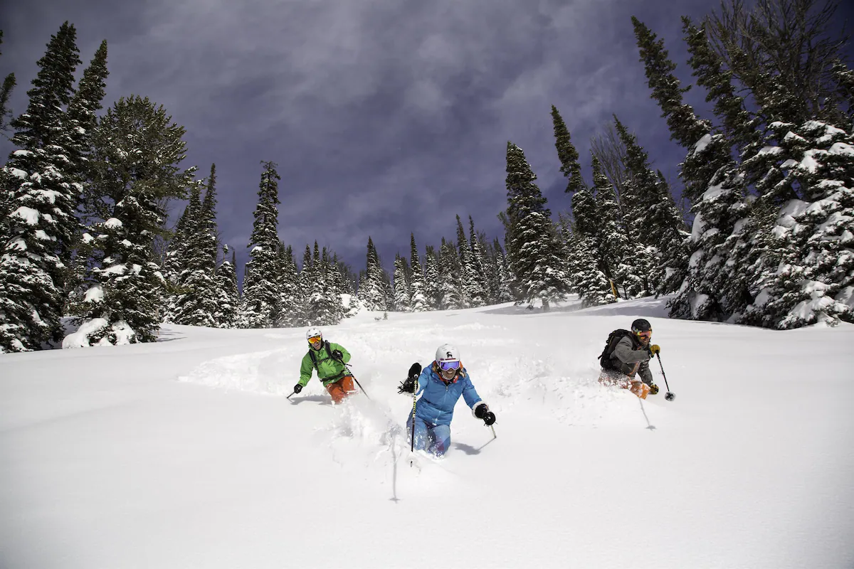 Skiing for all skill levels