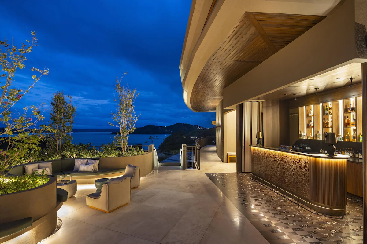 Hotel outside bar