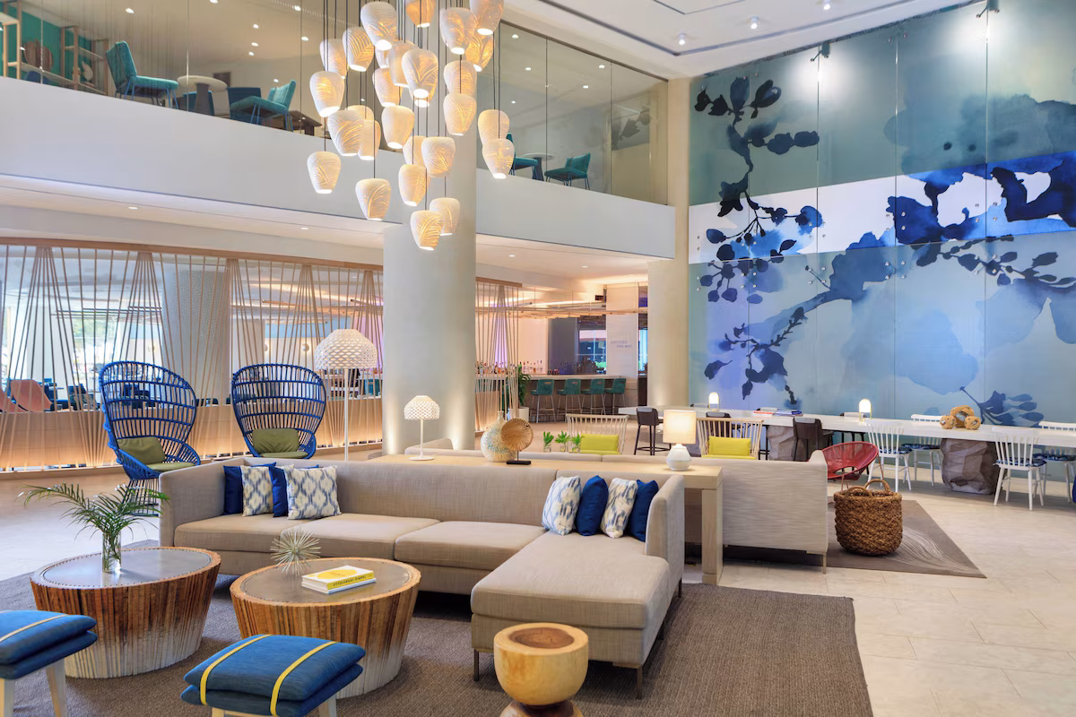 Lobby and relaxing area