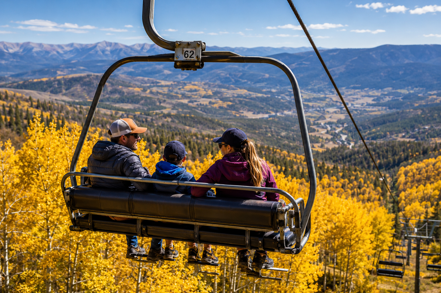 Ski Santa Fe Fall Chairlift
