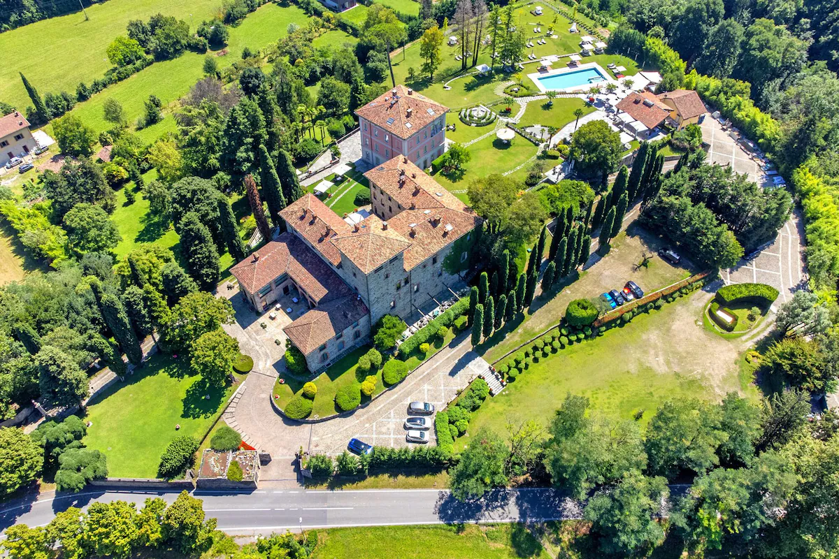 Castello di Casiglio from above