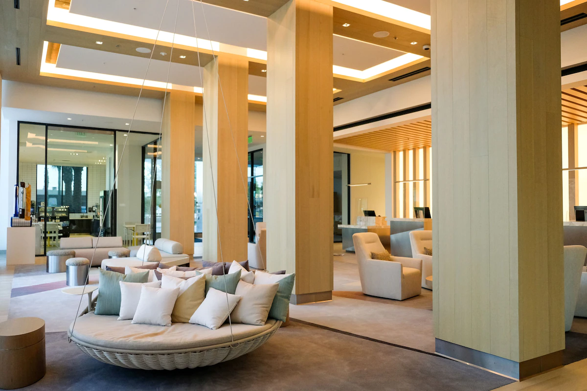 Hotel lobby