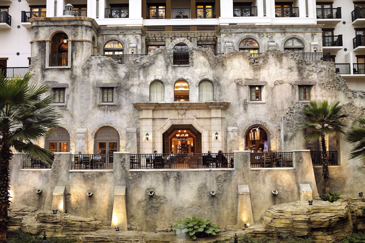 Alamo replica inside the Resort