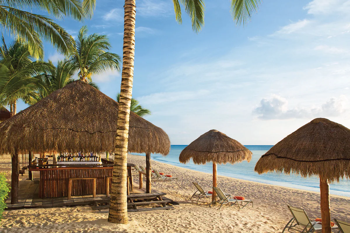 Resort beach bar