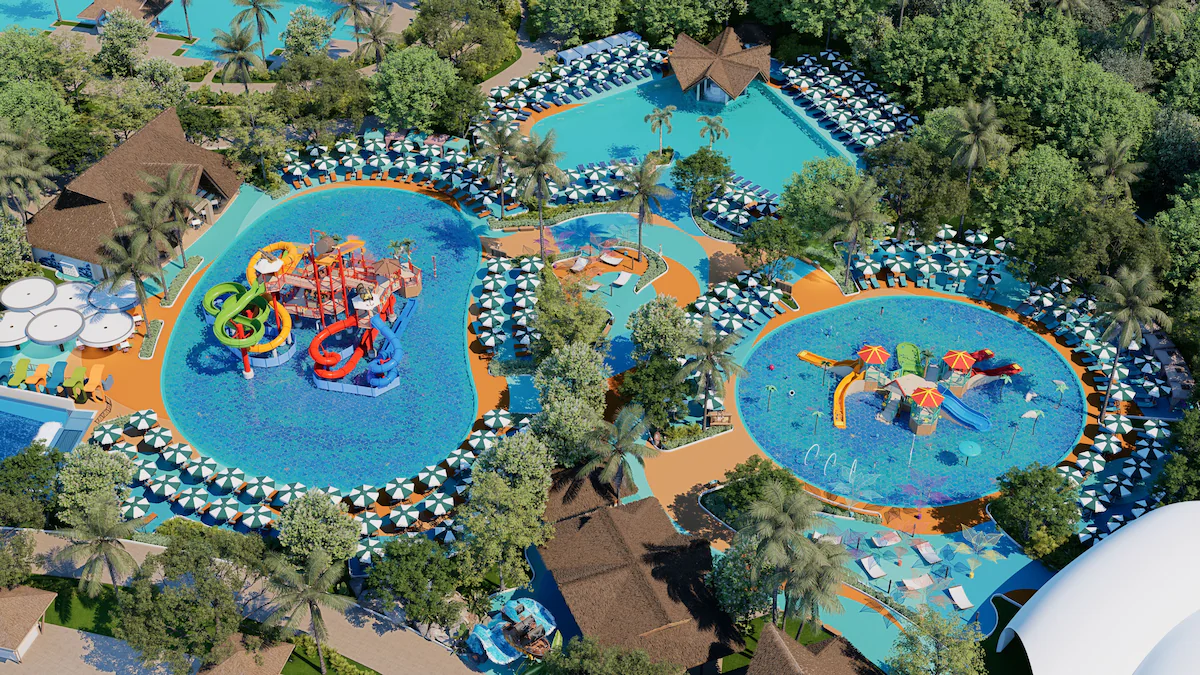 Resort water park