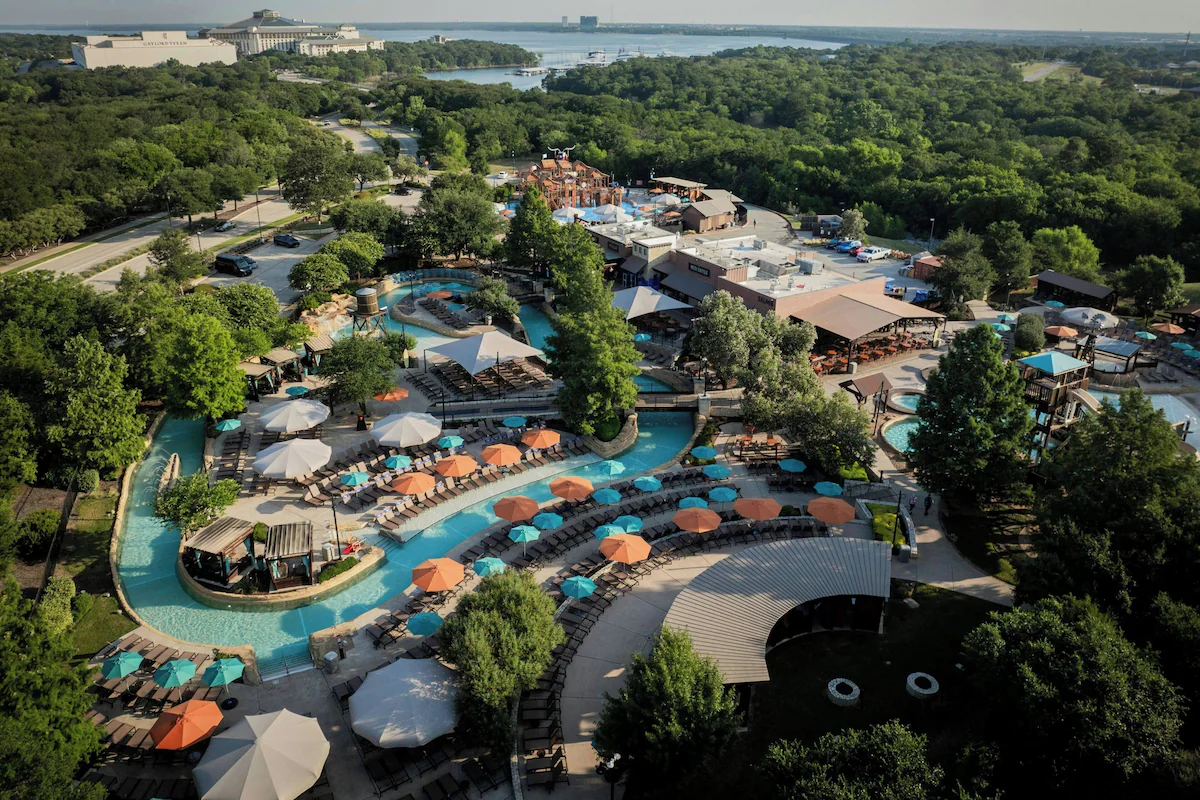 Resort waterpark
