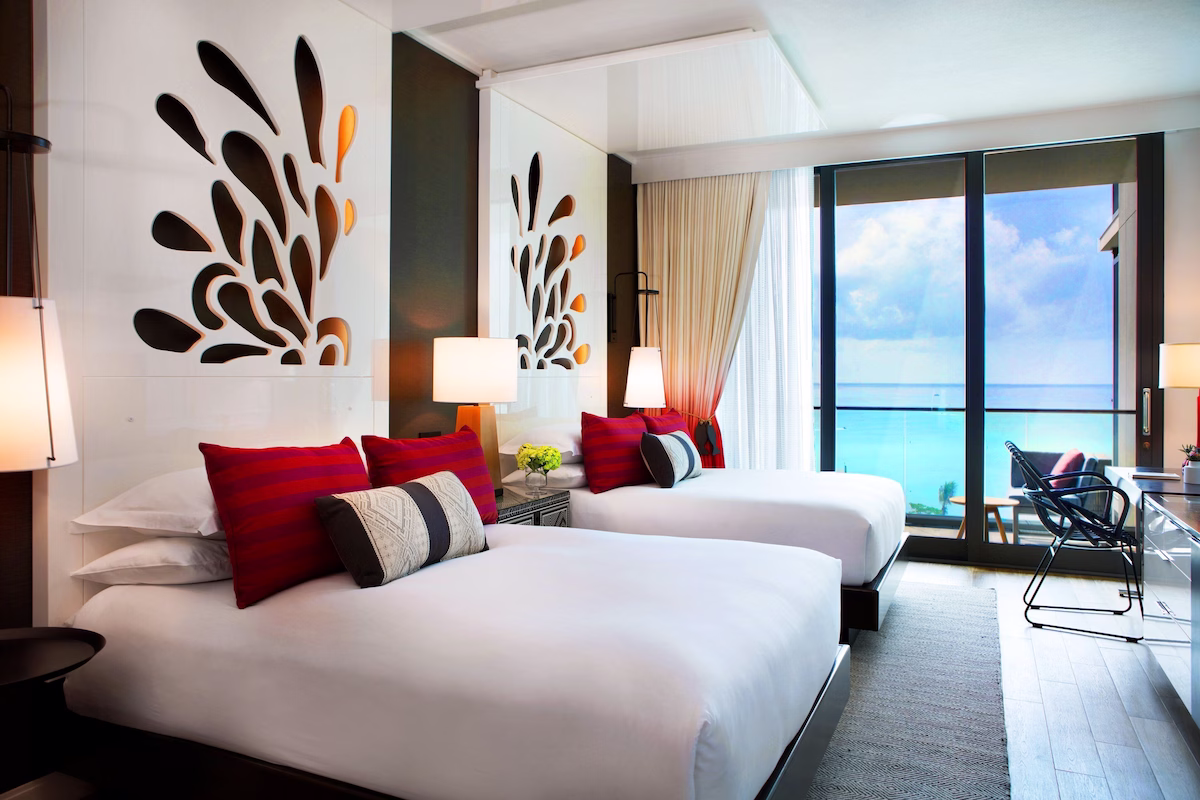 Two queen room with ocean view