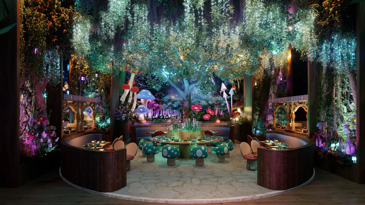 Themed restaurant of property