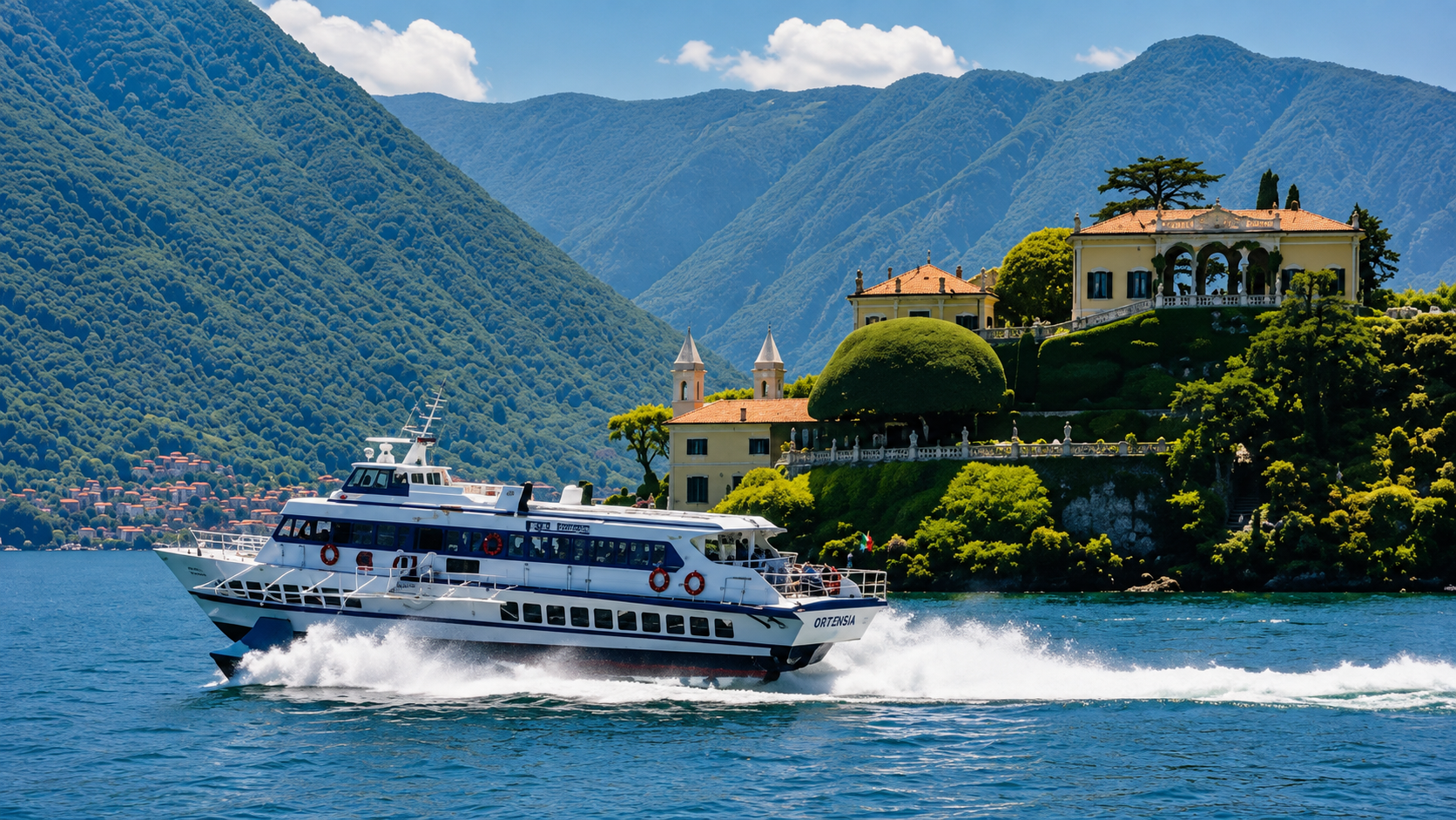 See the sights on the central lake ferry