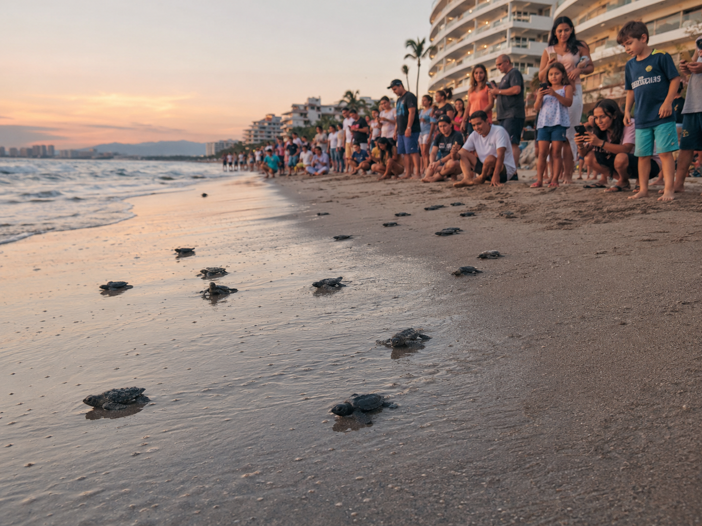 Join a sea turtle release - so cute