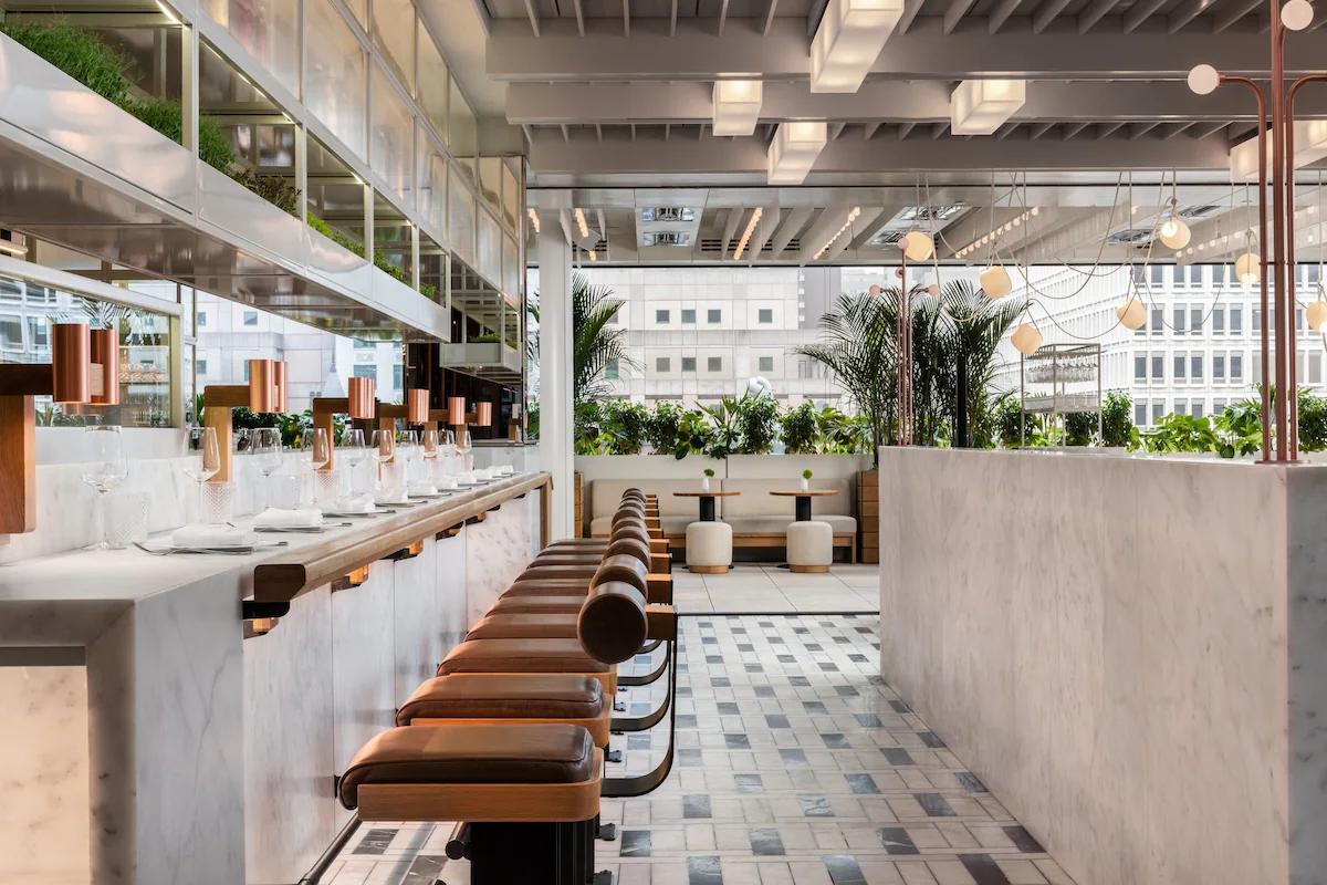 Hotel restaurant