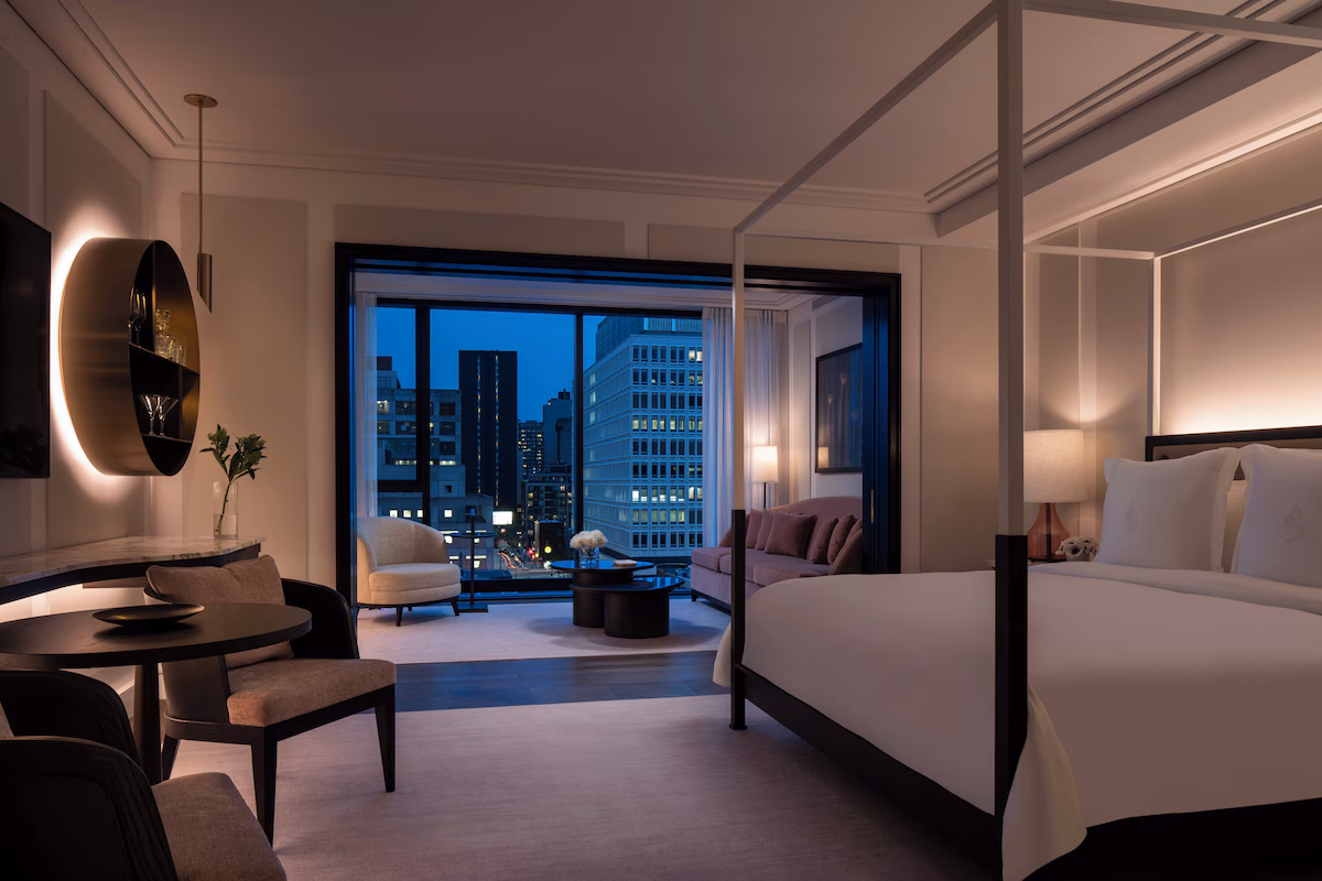 Suite with a private balcony